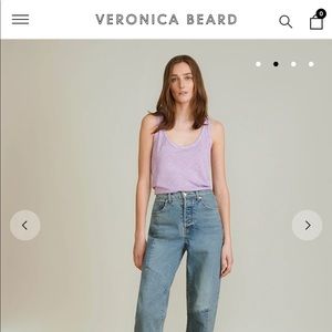 Veronica Beard Lavender Kamilya Tank